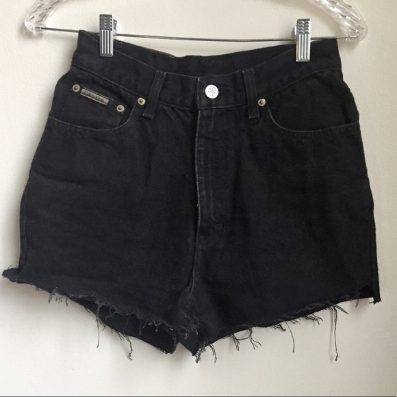 Vintage Calvin Klein Denim Shorts - Picture 1 of 5